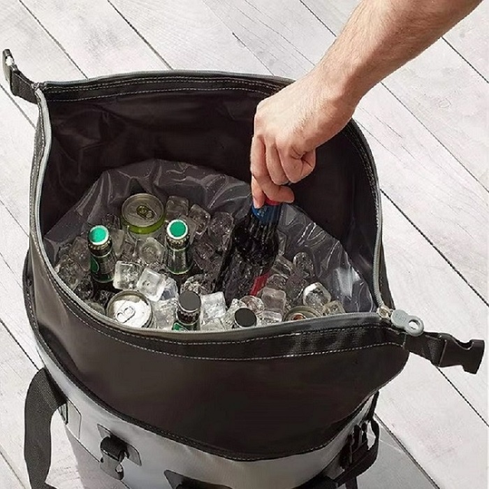 ¿Cómo mantiene una bolsa térmica suave los artículos a baja temperatura?