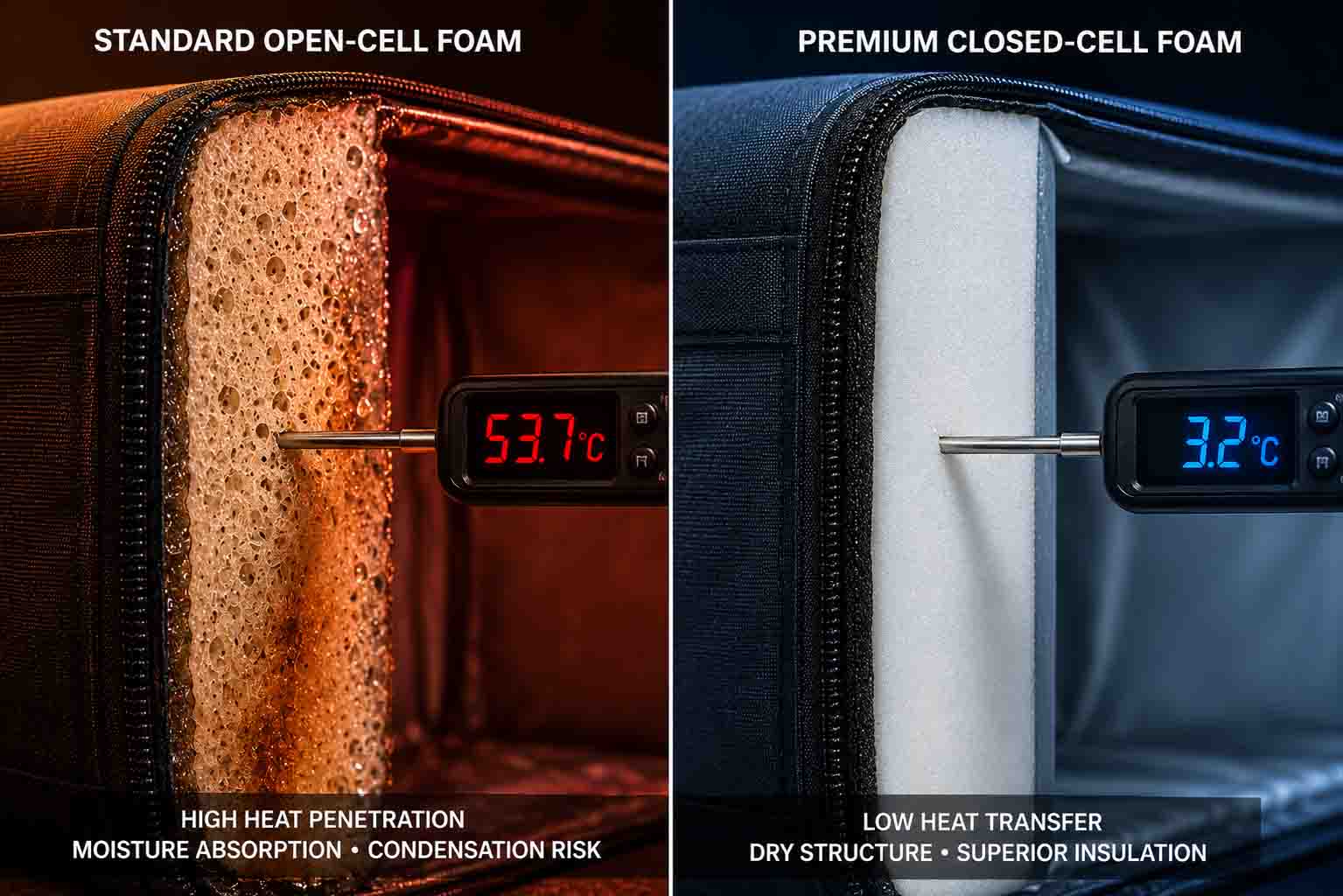 El verdadero costo del deterioro: por qué la entrega de alimentos premium requiere refrigeradores blandos de calidad comercial