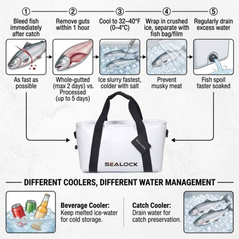 Mochilas enfriadoras de pesca impermeables: mantenga la pesca fría y seca Mochilas enfriadoras de pesca impermeables: mantenga la pesca fría y seca