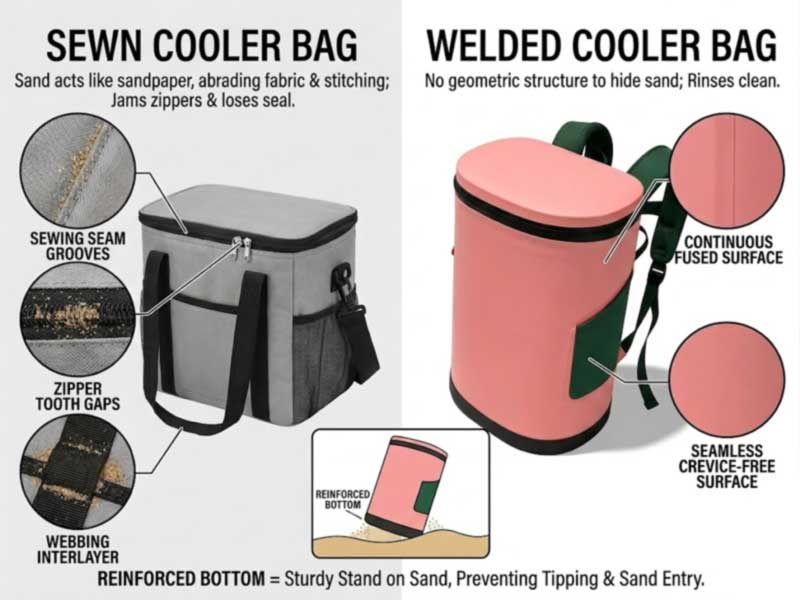 Mochilas enfriadoras de playa impermeables: a prueba de arena, listas para el sol